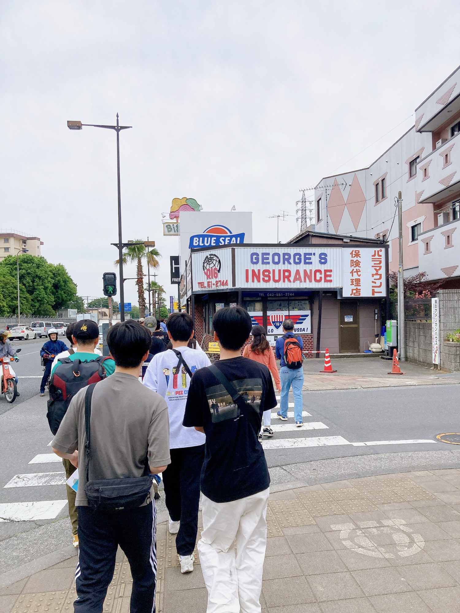 福生のベイサイドストリート