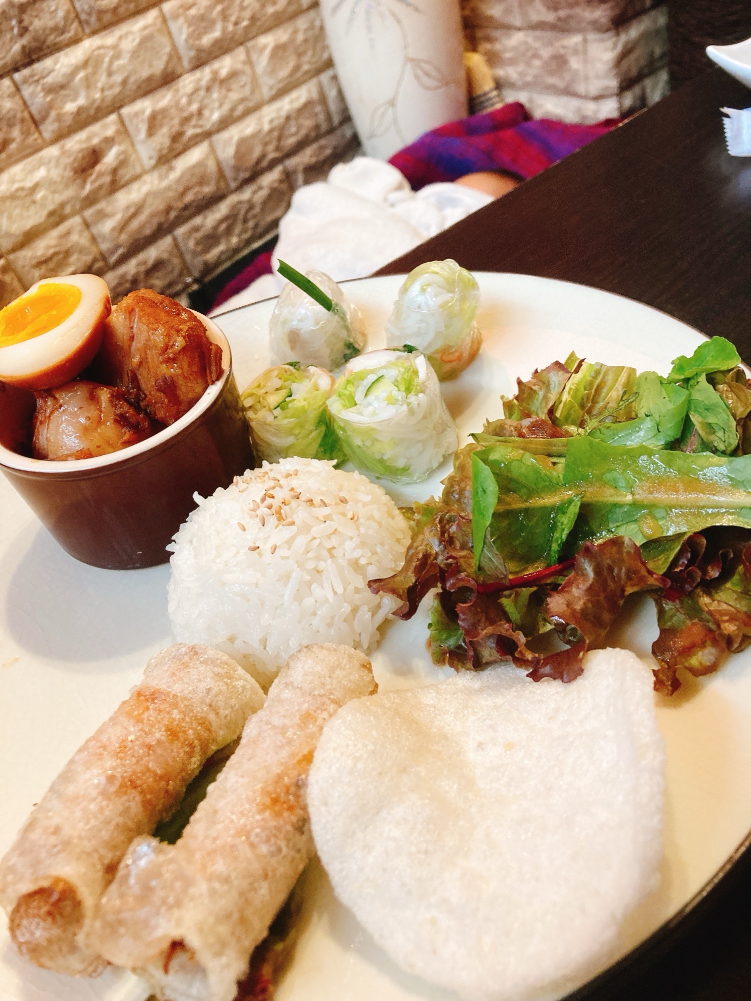 小田原ベトナム料理オーラックのランチセット