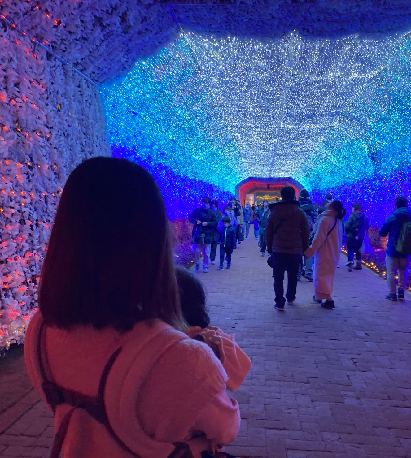 時之栖光のトンネル