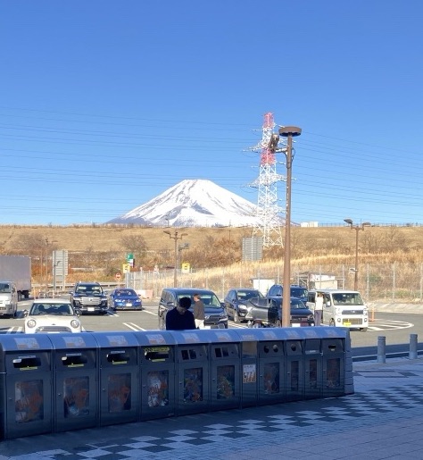 PAからみえる富士山の絶景