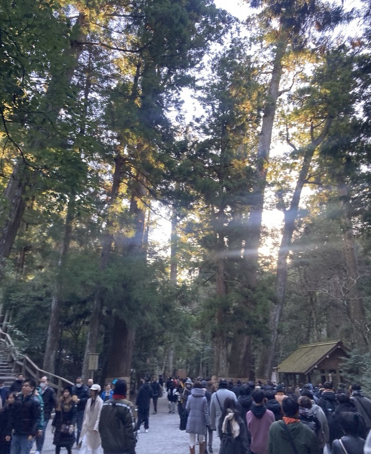 伊勢神宮の参道