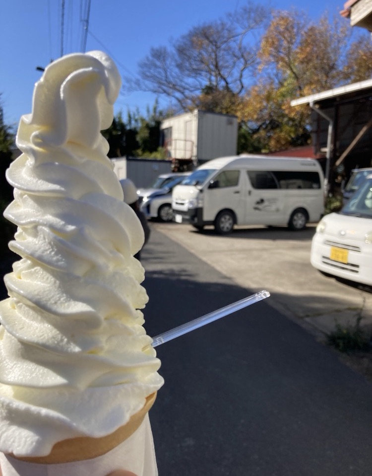 ながーいソフトクリーム