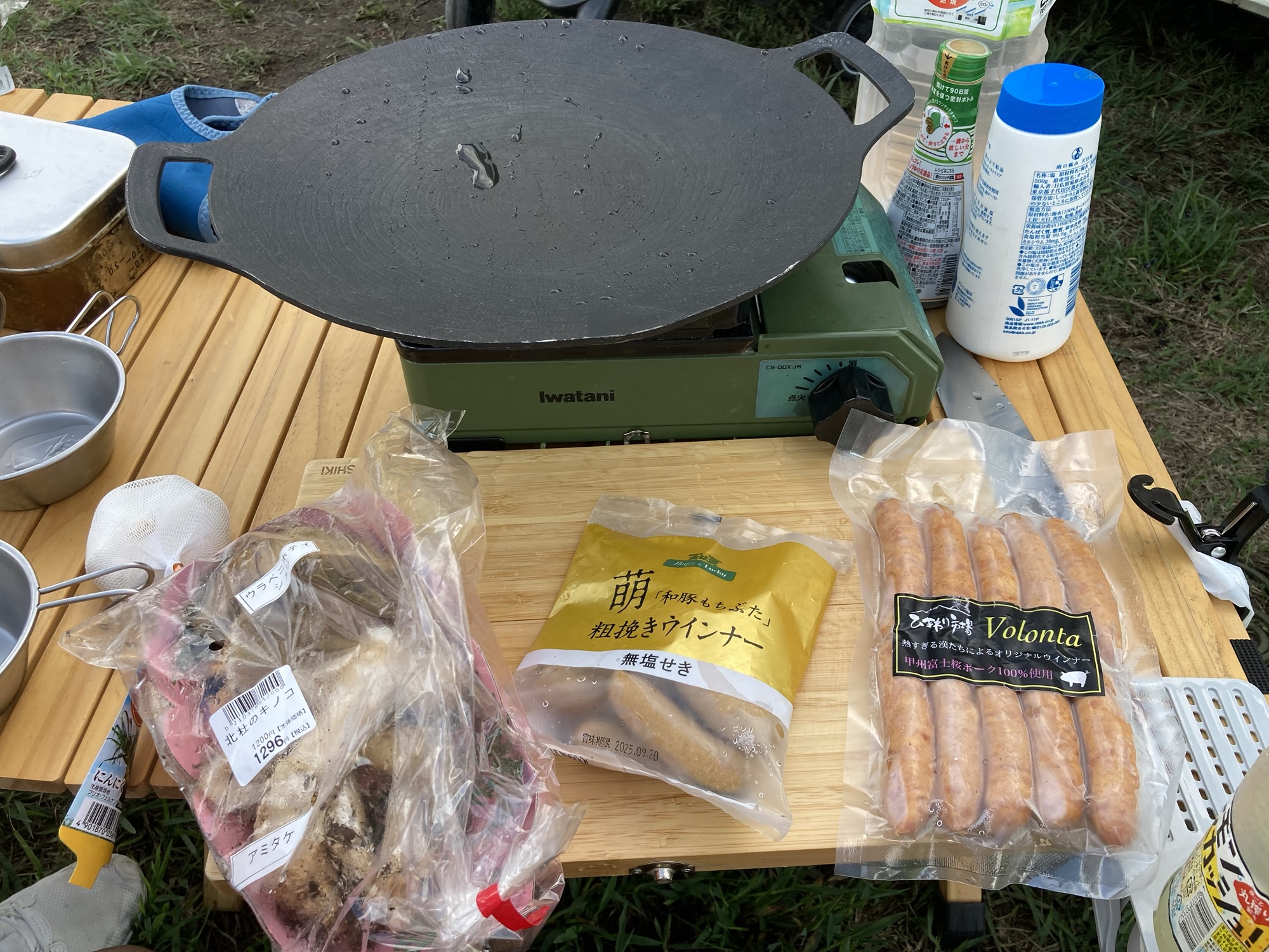 キャンプの様子