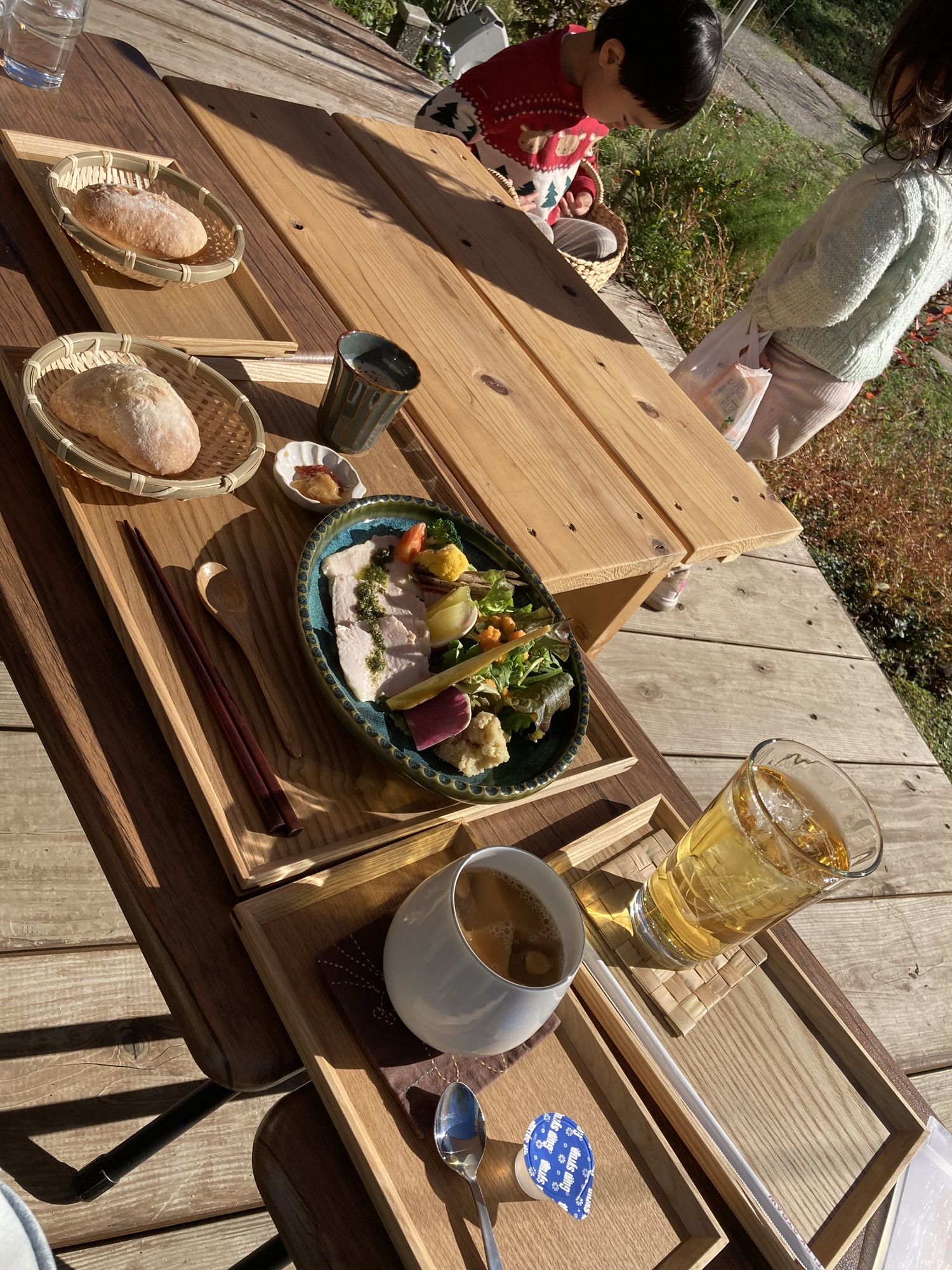 色々とりどりの野菜ランチプレート